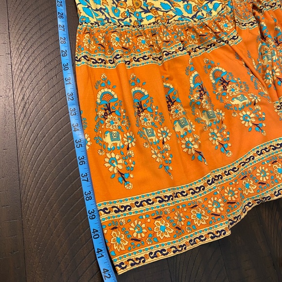 R.Vivimos Elephant Floral Maxi Dress - Picture 5 of 9